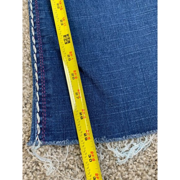 Cache Contour Collection Cowgirl Western Contrast Stitch Bootcut Jeans - Picture 12 of 13